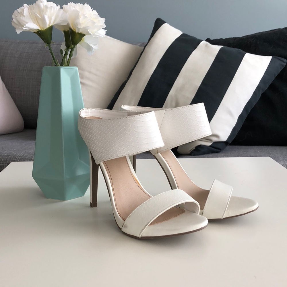 White heels